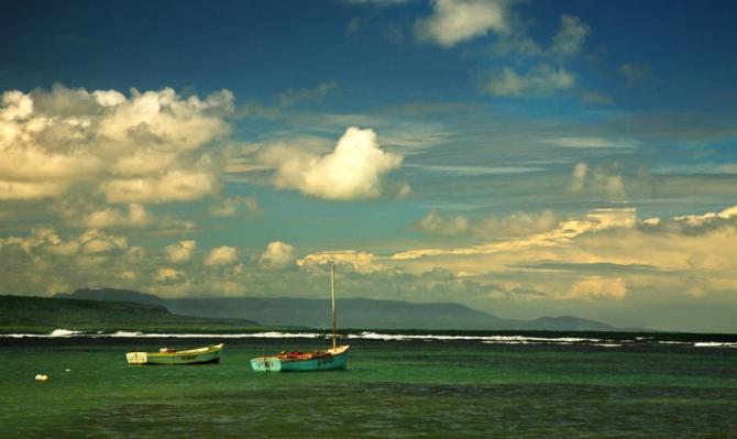 Pilon - Blick auf's Meer