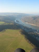 Paragliding Fluggebiet Europa » Deutschland » Rheinland-Pfalz,Winde-Werlau,Ein wunderschöner Schlepptag im Januar 2005, Blickrichtung Nord-West