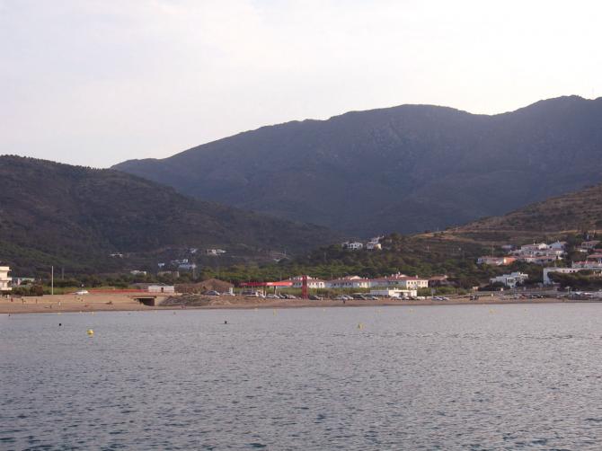 Landeplatz "Strand" in Port de la Selva