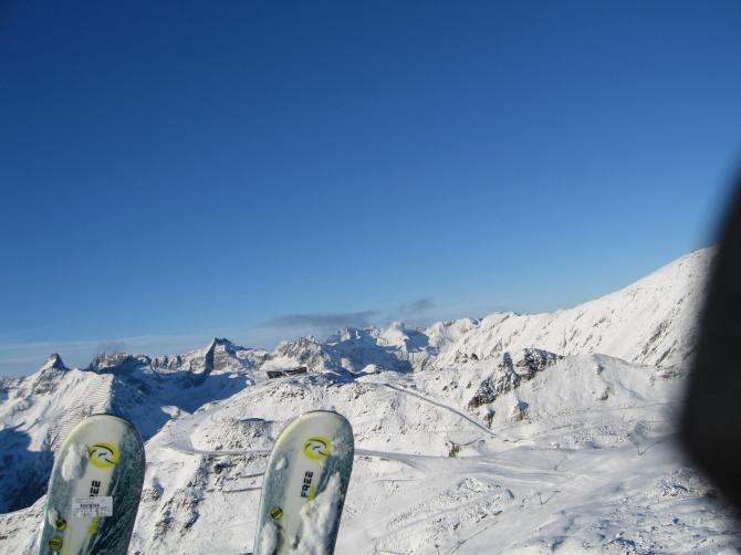 Startplatz Pardatschgrat aus der Luft