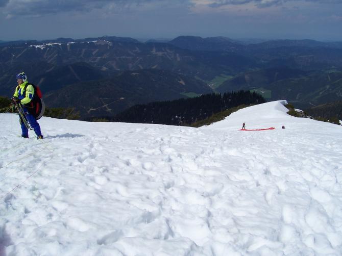 der Nord/West-Startplatz am Scheineck