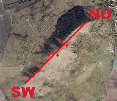 Ausrichtung Sattel SW-NO. Zum Soaren ist also SW-Anströmung ungeeignet...sogar gefählich, da an Startplätzen teilweise Lee!
Eingabe Startplatz korrigiert W 270Grd - NNO 10Grd ...am Besten NW! oder SO.