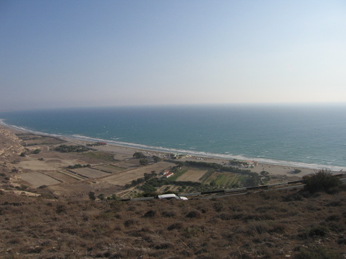 Sicht oberhalb des Startplatzes