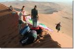 Paragliding Fluggebiet Afrika » Namibia,Dune Daja,Start