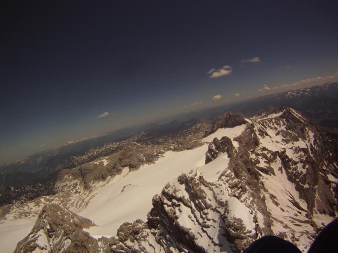 Dachstein mit Gipfelkreuz - Juni 2012
