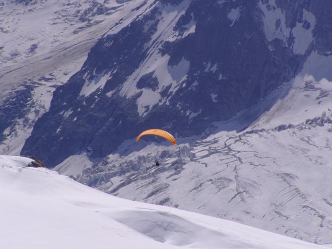 Start vom Mont Blanc