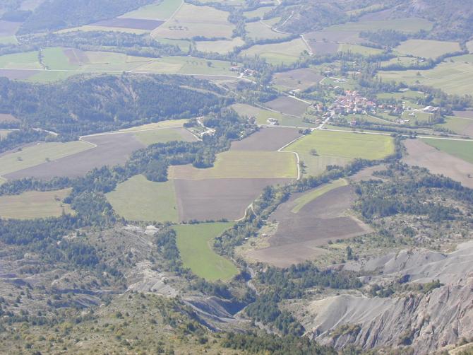 Aussenlandeplätze in St.Pierre, direkt vor dem Startplatz