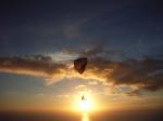 Paragliding Fluggebiet Europa » Portugal » Madeira,Arco da Calheta,ein ganz normaler Februartag mit Sonnenuntergang und anschliessender Toplandung in Arco da Calheta