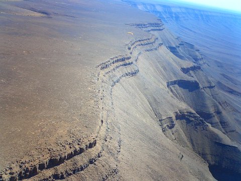 Riding the ridge. (Blick nach Süden)