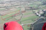 Paragliding Fluggebiet Europa » Italien » Latium,Monte Caira, Terelle,LP mit Windsack aus der Luft