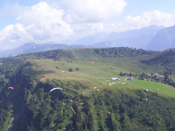 Andelsbuch Startplatz mit " Normalbetrieb "
