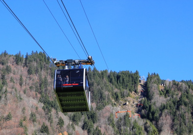 Die neue Seilbahn in Bezau