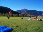 Paragliding Fluggebiet Europa » Österreich » Vorarlberg,Niedere,Der Landeplatz in Bezau