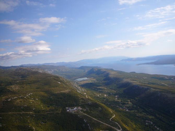 Am Ende der Ridge Richtung NW