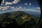 Paragliding Fluggebiet Europa » Kroatien,Brgud,Tolle Wolkenformation über dem Startplatz Brgud