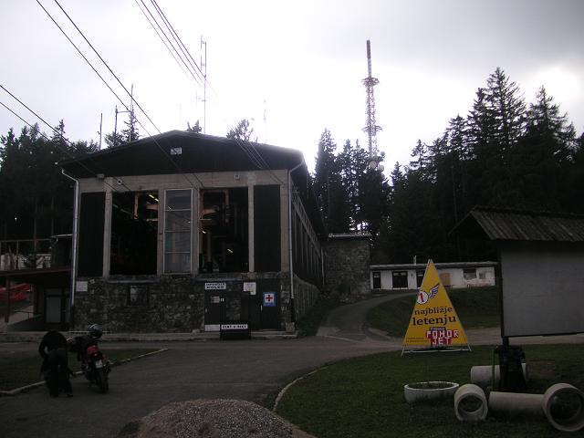 Bergstation Pohorje. Auffahrt ist auch mit eigenem Fahrzeug möglich.