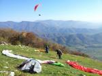 Paragliding Fluggebiet Europa » Italien » Friaul-Julisch Venetien,Bernadia,Wunderschöne herbstliche Bedingungen am Startplatz