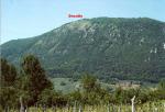 Paragliding Fluggebiet Europa » Italien » Friaul-Julisch Venetien,Bernadia,Startplatz von unten gesehen