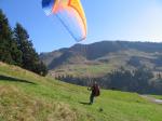 Paragliding Fluggebiet Europa » Österreich » Vorarlberg,Diedamskopf,Der neue Blue S vom Team 5.