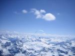 Paragliding Fluggebiet Europa » Österreich » Vorarlberg,Schnifnerberg,22.04.06, ... zwischen Üntschenspitze und Widderstein... 
Foto:´Didi´Dieter Häberlen