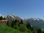 Paragliding Fluggebiet Europa » Italien » Venetien,Monte Dolada,Blick in das Alpago-Dreieck vom Startplatz aus!