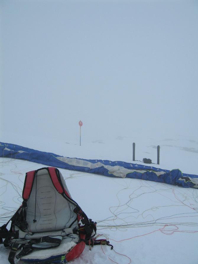 Schöntaufspitze-Schistart an der Piste Nr.8 ( wo es steil wird )> Febr.06