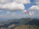 Paragliding Fluggebiet Europa » Frankreich » Provence-Alpes-Côte d Azur,Moustiers Ste Marie -Curchon,Über dem Startplatz von Mont Denier mit Blick richtung Westen