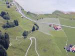 Paragliding Fluggebiet Europa » Schweiz » Schwyz,Euthal,Startplatz aus der Luft