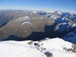 Paragliding Fluggebiet ,,Lois überm Schareck, 3150 m.