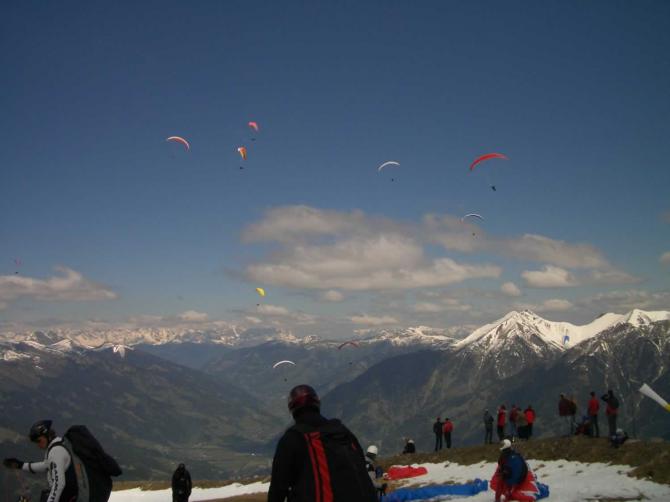 Am Stubnerkogel beim
Bewerb Gastein Open 2006