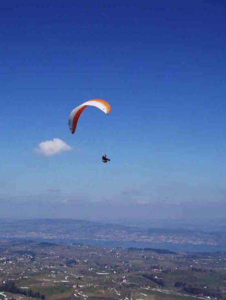 Es hat auch Thermik...