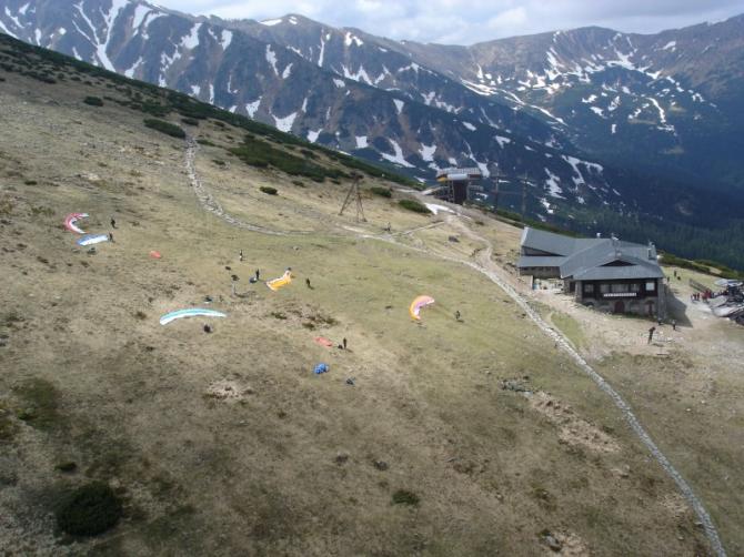Chopok Nordstartplatz. Ein Startplatz für ganz Vereine.