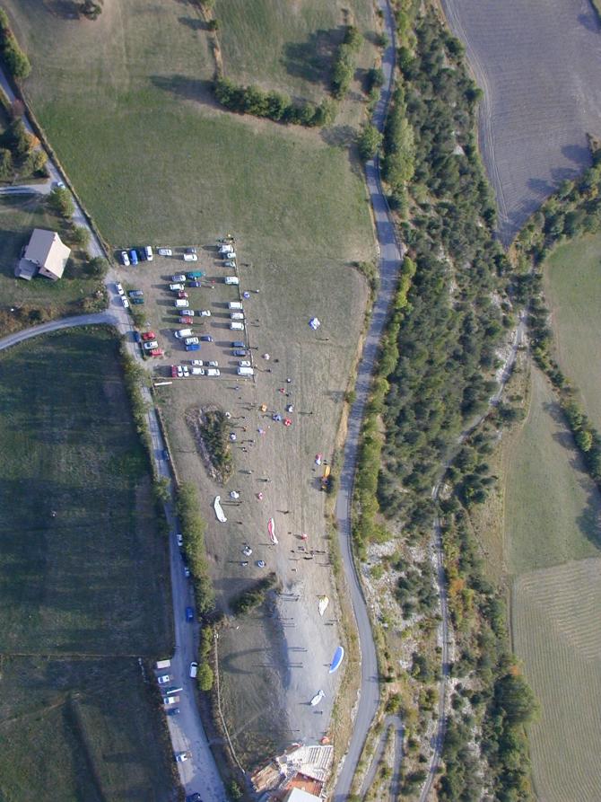 Start-, Lande- und Parkplatz: alles an einem Ort