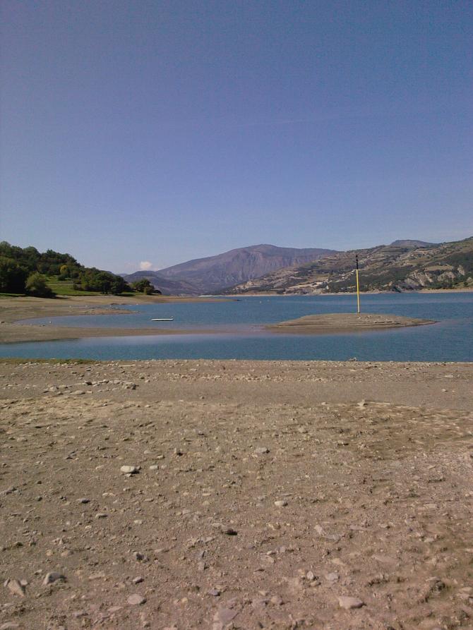 Okt. 2008 Landeplatz am See