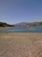 Paragliding Fluggebiet Europa » Frankreich » Provence-Alpes-Côte d Azur,St Vincent Les Forts,Okt. 2008 Landeplatz am See