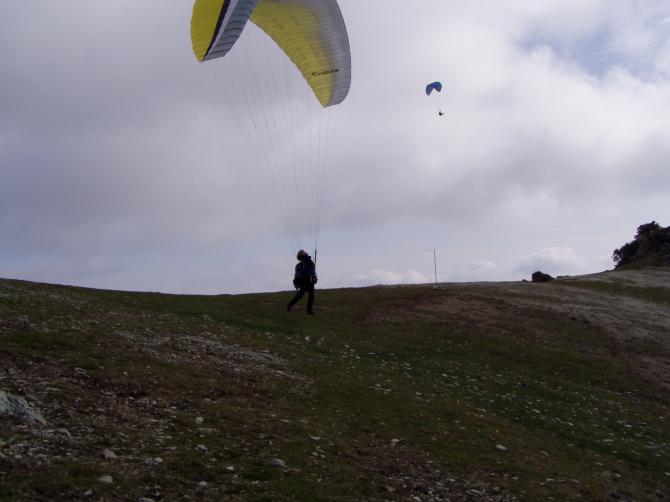 Start am olymp mit Adicct S und Altirando Wendegurtzeug