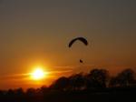 Paragliding Fluggebiet ,,Gleitschirmfliegen am 22 Okt. in Sevelen