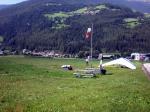 Paragliding Fluggebiet Europa » Italien » Trentino-Südtirol,Ahornach - Acereto,Der Landeplatz von unten!!