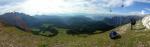 Paragliding Fluggebiet Europa » Italien » Trentino-Südtirol,Alpe Cermis,Pano Blick Ritg West