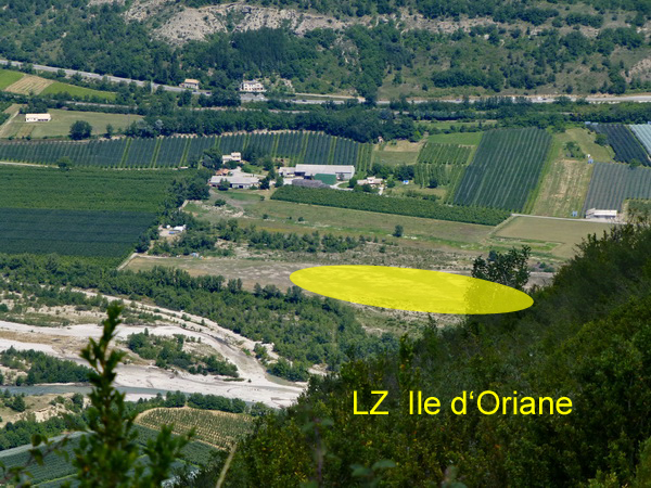 LZ Ile d'Oriane (Nord Seite)