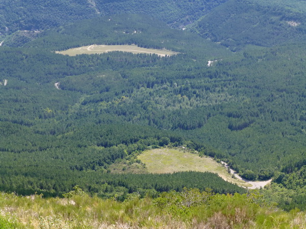 LZ's auf der Südseite (an der Srasse zum Start)