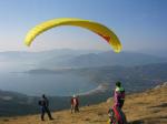 Paragliding Fluggebiet Europa Frankreich Korsika,San Bastiano,Startplatz und Bucht von Liscia