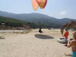 Paragliding Fluggebiet Europa » Frankreich » Korsika,San Bastiano,Landung am Strand von Tiuccia