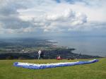 Paragliding Fluggebiet ,,Startplatz Richtung NW
Unten glänzt der Bodensee