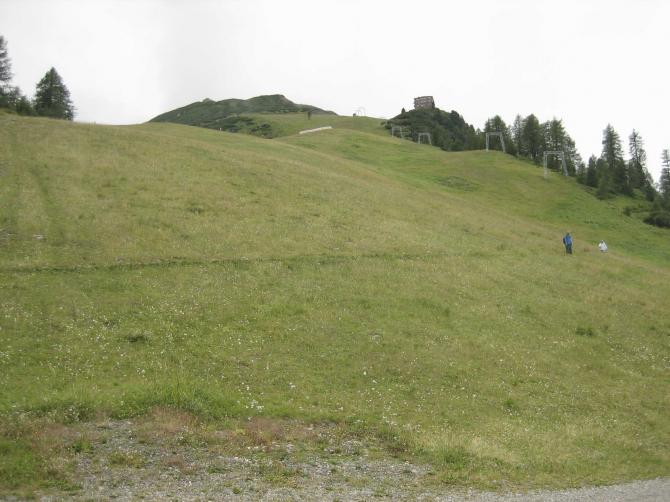Freiflieger - Startplatz am Elfer - ein paar Schritte den Berg hochlaufen und den Schulugsstartplatz überfliegen