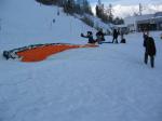 Paragliding Fluggebiet Europa » Österreich » Tirol,Elfer,Startplatz Elfer morgens 9:30 Uhr im Januar 2008.