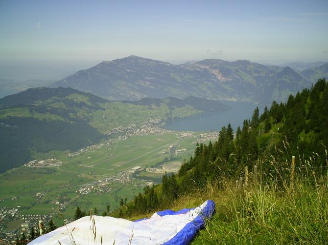 Flughafen Stans, Bild vom 05.08.2007