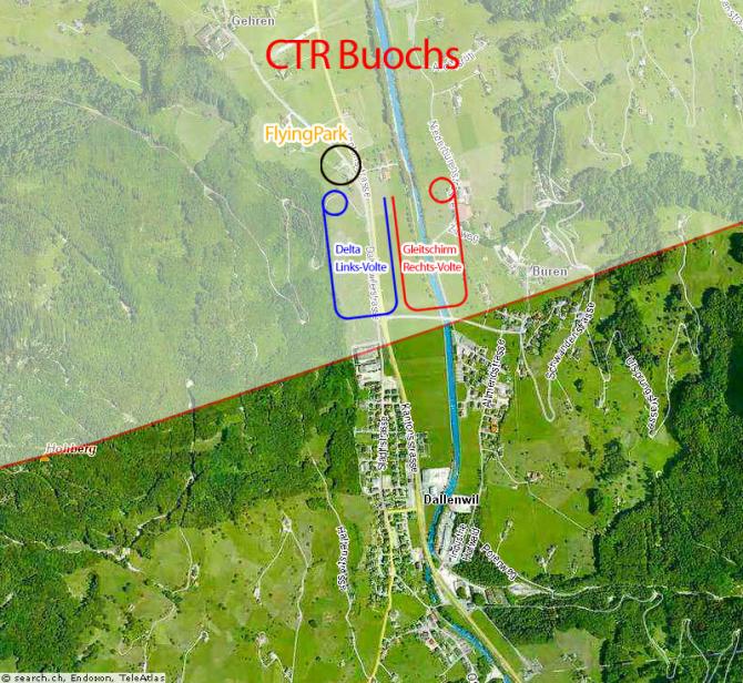 Landeanflug Flying Center