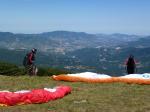 Paragliding Fluggebiet Europa » Italien » Emilia-Romagna,Monte Pelpi,Startplatz Richtung Nordwest