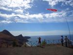 Paragliding Fluggebiet Europa » Portugal » Madeira,Porto Santo Portela,direkt am Aussichtspunkt Portela, dem Fluggebiet im Osten von Porto Santo